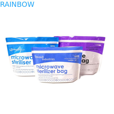 BPA Free High Standard Sterile Stand Up Plastic Baby Food Storage Pouch Bag Breastfeeding Nipple Sterilizer Bags