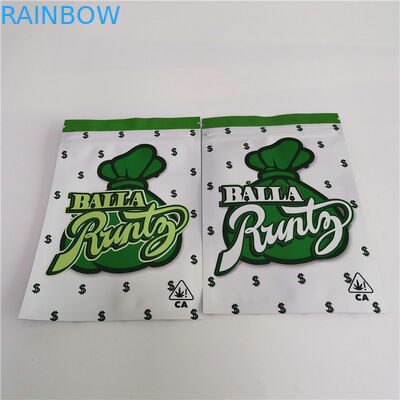 Printed Snack Cookie Chips Custom Plastic Polybag Packaging Bags With Aluminum Foil