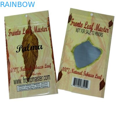 Customized Size MOPP CBD Herbal Incense Packaging Bag