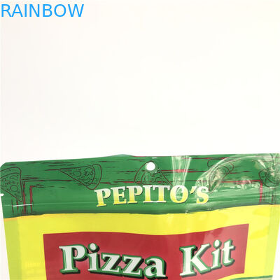 Cusromized Plastic Bag Food Grade Packaging Stand Pouch For Pizza Mylar Food Pckaging Bag