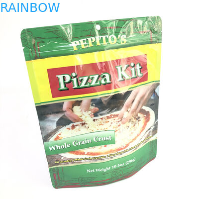 Cusromized Plastic Bag Food Grade Packaging Stand Pouch For Pizza Mylar Food Pckaging Bag