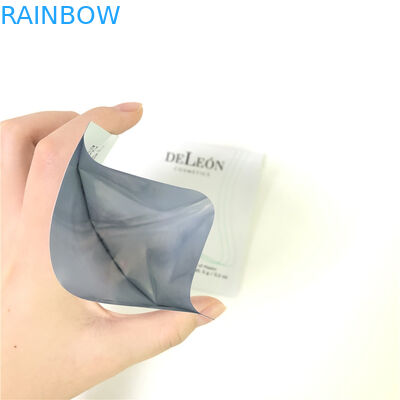 Flat White Mask Bag Customzed Cosmetic Sample Small Sachet Sample Cream Packaging Bag