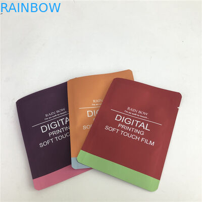 Weed Bag CBD Sour Candy Cookie Bag Soft Touch Film Bag New Product Hot Sale Coloful Flat Sealed Bag