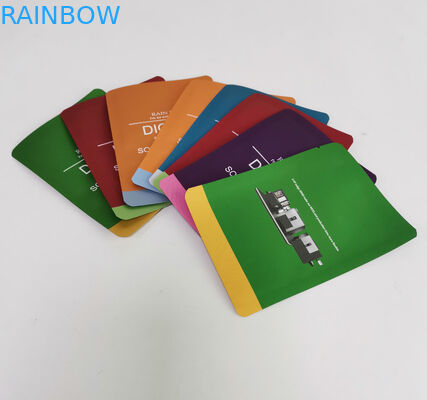 Weed Bag CBD Sour Candy Cookie Bag Soft Touch Film Bag New Product Hot Sale Coloful Flat Sealed Bag