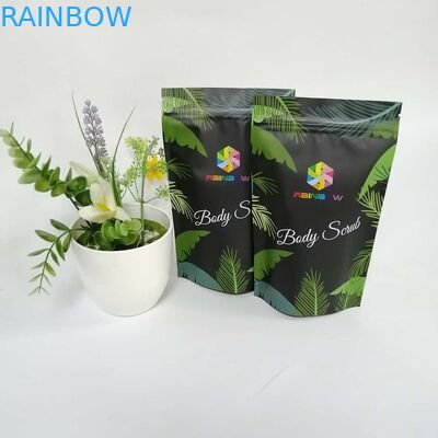 Body Scrub Foil Lined Gravure Printing Customized Paper Bags 200mic