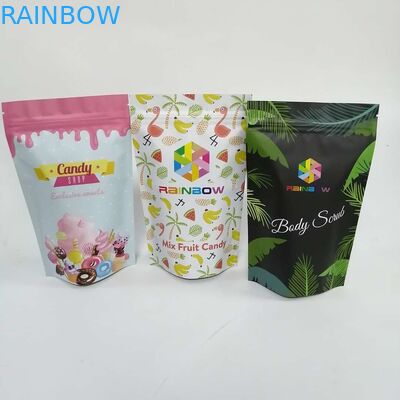 Body Scrub Foil Lined Gravure Printing Customized Paper Bags 200mic