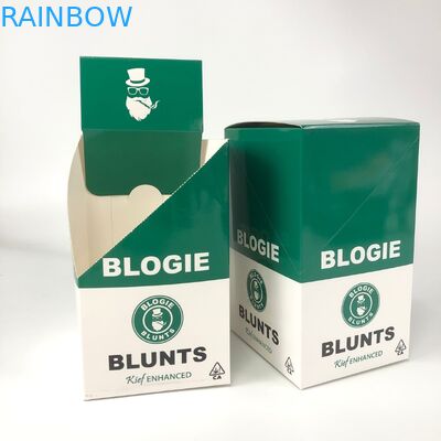 Cigar Wraps CMYK Color Preroll Packaging Paper display box