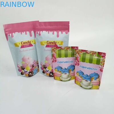 High Glossy Gravure Printing CMYK Snack Zipper Pouches