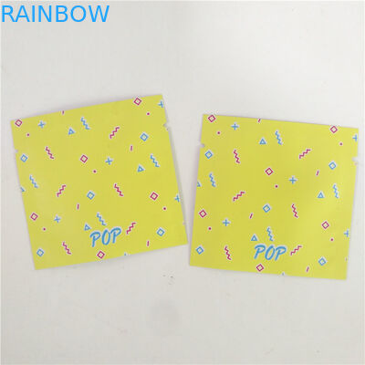 Personalized Laminated Plastic Salt Pepper Grinder Packaging Bag Biodegradable Powder Sachet With Window