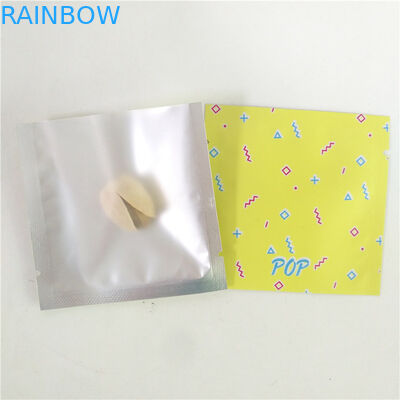 60x60MM 120 Microns Plastic Packaging Pouch For Hair Clips
