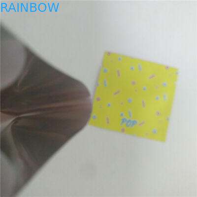 60x60MM 120 Microns Plastic Packaging Pouch For Hair Clips