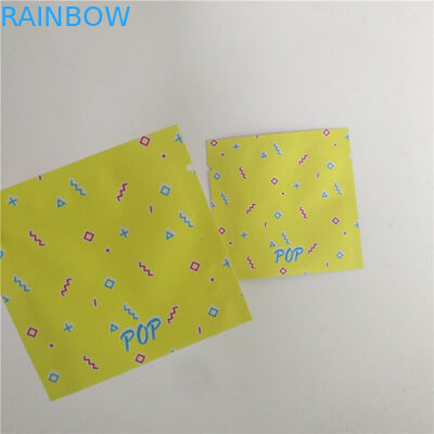 60x60MM 120 Microns Plastic Packaging Pouch For Hair Clips
