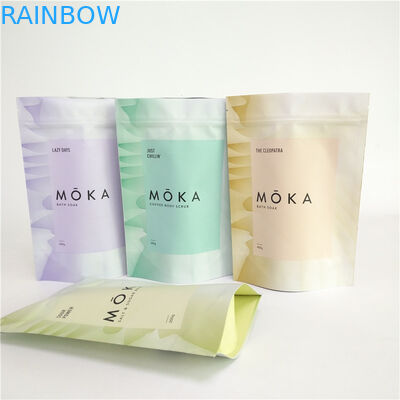 200G Resealable 110 Micron Mylar Aluminum Foil Bags CMYK