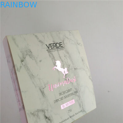 5ml 30ml Hair Mask Packaging Bag Mini Eye Cream Pouch Skincare Sample Sachet With Paper Display Box