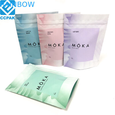 Mylar Foil MOPP VMPET  Stand Up Pouches For Tea