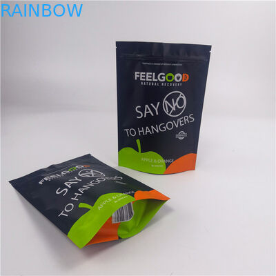 280g Matt Black VMPET MOPP Aluminum Foil Packaging Bag