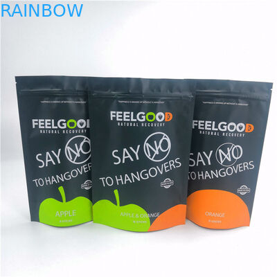 280g Matt Black VMPET MOPP Aluminum Foil Packaging Bag