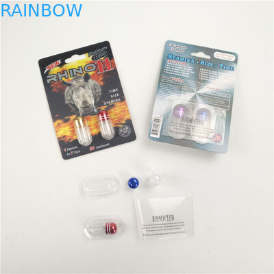 Glossy finishing Enhancement Rhino 7 9x12cm 3D packing card