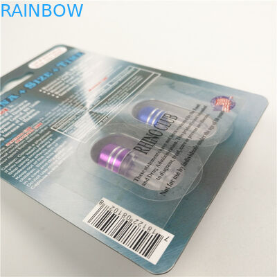 Glossy finishing Enhancement Rhino 7 9x12cm 3D packing card