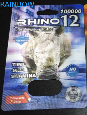 Magnum Rhino 96 Mamba Panther Blister 3D Cards Recyclable