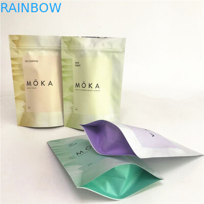 8oz Custom Printed Stand up Aluminum Foil Bags Bath Salts Packaging Bags
