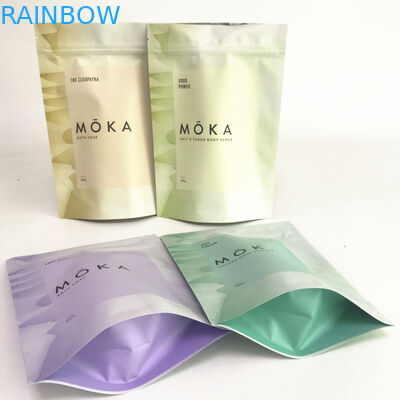 8oz Custom Printed Stand up Aluminum Foil Bags Bath Salts Packaging Bags