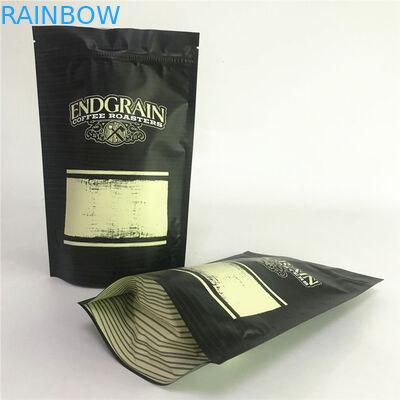 Matte Aluminum Foil Stand up Pouch Packaging Coffee Packaging Bags Mylar Bags