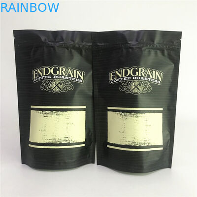 Matte Aluminum Foil Stand up Pouch Packaging Coffee Packaging Bags Mylar Bags