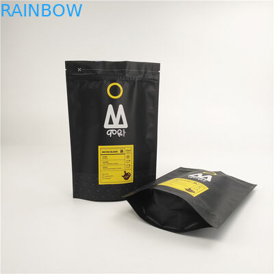 Matte CMYK Gravure Printing Aluminum Foil Pouch With Zipper / Valve