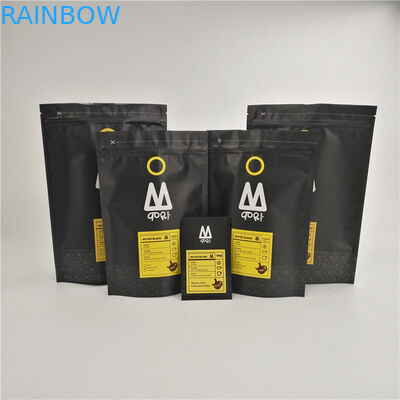 Matte CMYK Gravure Printing Aluminum Foil Pouch With Zipper / Valve