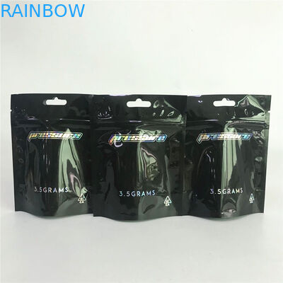 Child Proof Cannabiss Matte Aluminum Foil Mylar Bags