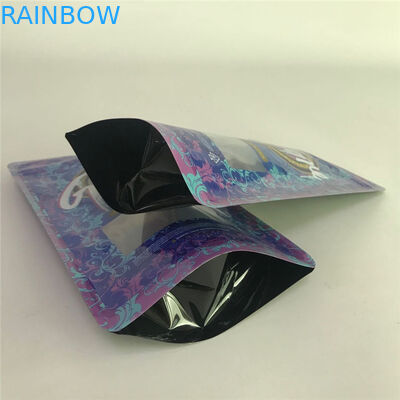 Clear Front Mylar Bags Gravure Printing Plastic Pouches Packaging