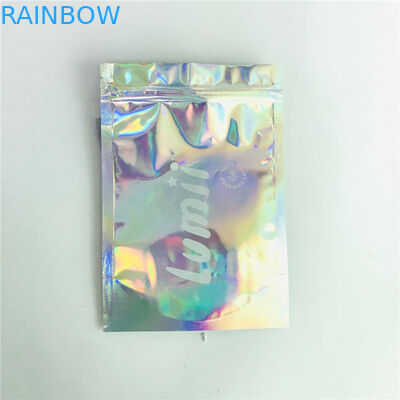 CMYK Color Gravure Printing Cosmetic Holographic Bags