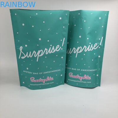 Resealable VMPET Aluminum Foil 120 Microns Stand Up Pouches