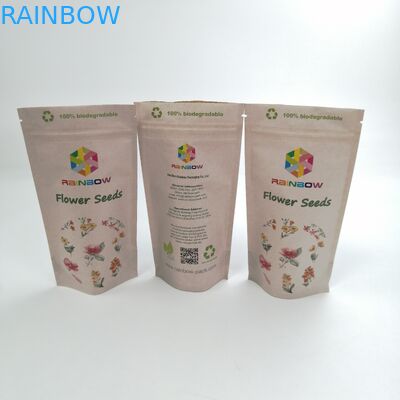 Biodegradable 150µ Thickness PLA Paper Food Packaging Bags