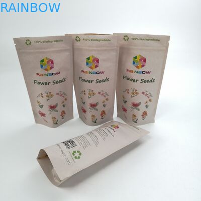 Biodegradable 150µ Thickness PLA Paper Food Packaging Bags