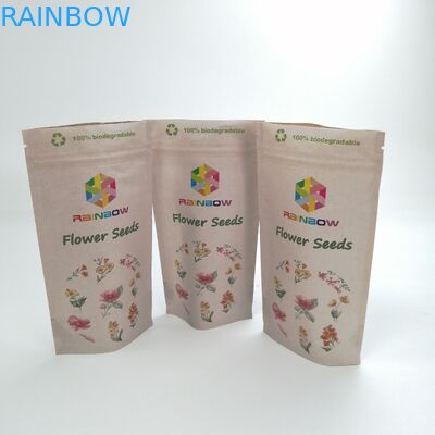Biodegradable 150µ Thickness PLA Paper Food Packaging Bags