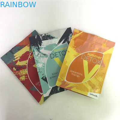 Resealable Glossy Surface MOPP VMPET Mylar Stand Up Bags