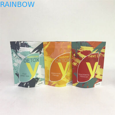 Resealable Glossy Surface MOPP VMPET Mylar Stand Up Bags