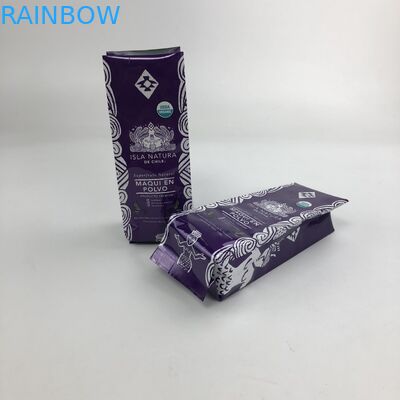 Glossy Film 250g 1kg 16oz VMPET Side Gusset Packaging Bags