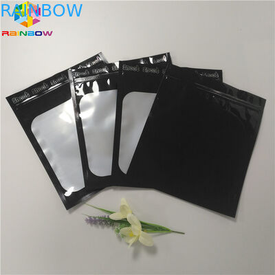 Clear Window Pantone Color VMPET Plastic Pouches Packaging