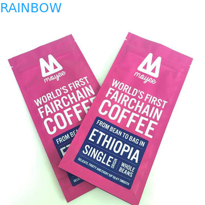 Gravure Printing 150 Micron Mylar Packaging Bags For Coffee Beans