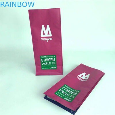 Gravure Printing 150 Micron Mylar Packaging Bags For Coffee Beans