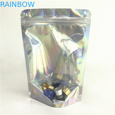 Earring Gravure Printing Holographic Cosmetic Packaging Bag