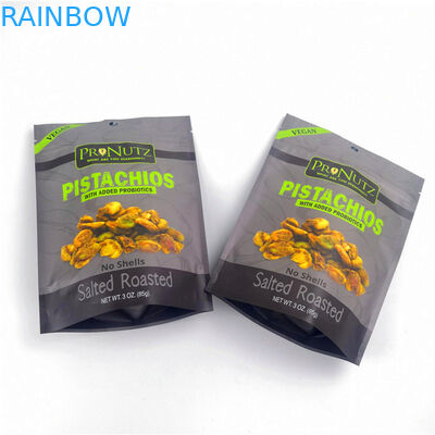 Pistachio Dried Fruits 150 Micron OPP Plastic Pouches Packaging