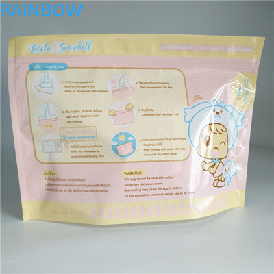 Gravure Printing Laminated Microwave Steam Sterilizer Pouch