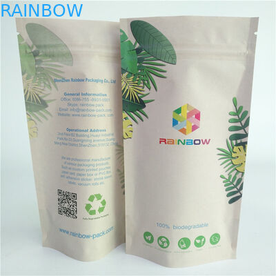 Biodegradable Body Scrub BOPP VMPET Stand Up Packaging Bag