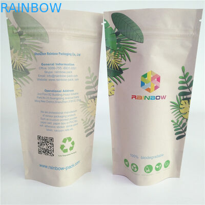 Biodegradable Body Scrub BOPP VMPET Stand Up Packaging Bag