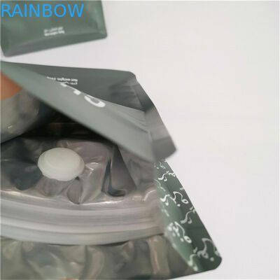 Flat Bottom Gravure Printing 32oz Snack Packaging Pouch