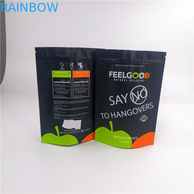 factory price stand up barrier pouches with tear notch chips packaging zipper bags